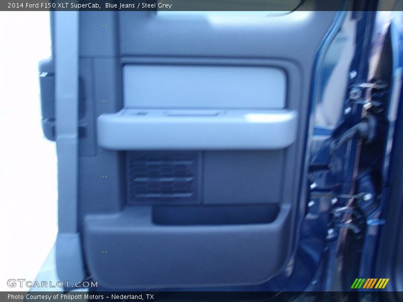 Blue Jeans / Steel Grey 2014 Ford F150 XLT SuperCab