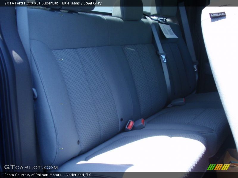 Blue Jeans / Steel Grey 2014 Ford F150 XLT SuperCab