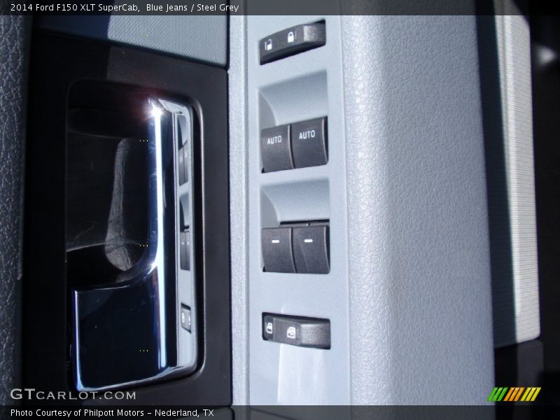 Blue Jeans / Steel Grey 2014 Ford F150 XLT SuperCab