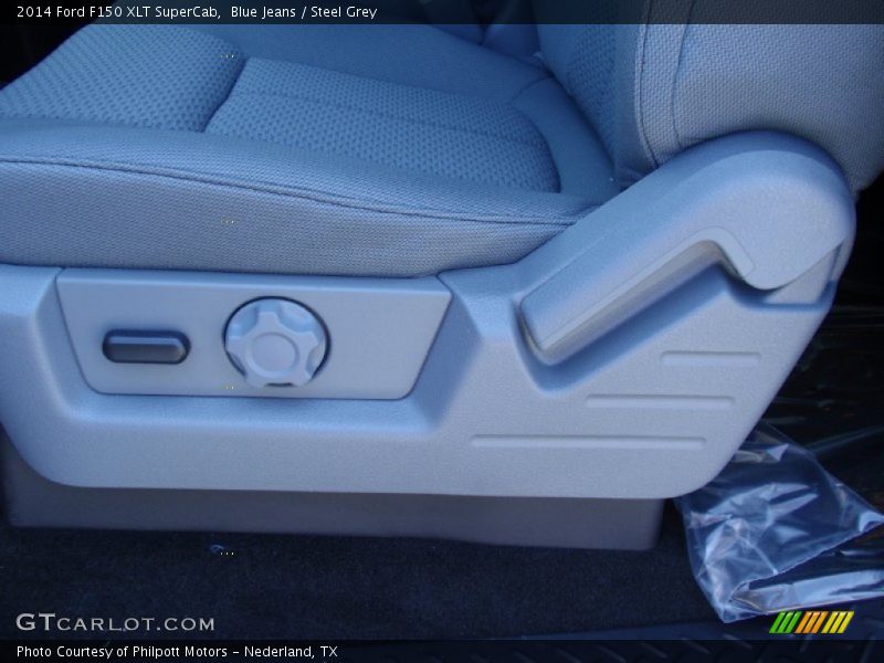 Blue Jeans / Steel Grey 2014 Ford F150 XLT SuperCab
