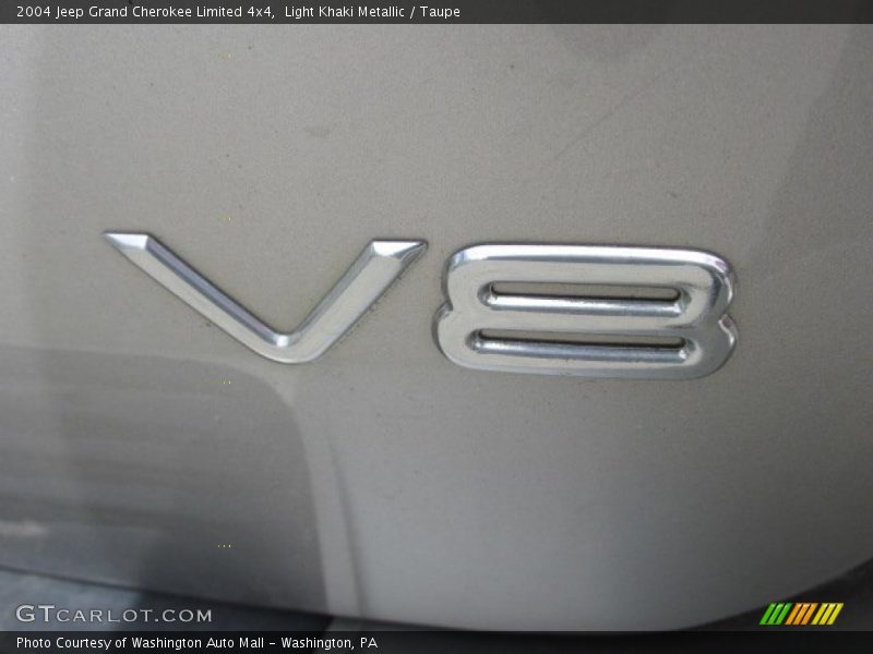 Light Khaki Metallic / Taupe 2004 Jeep Grand Cherokee Limited 4x4