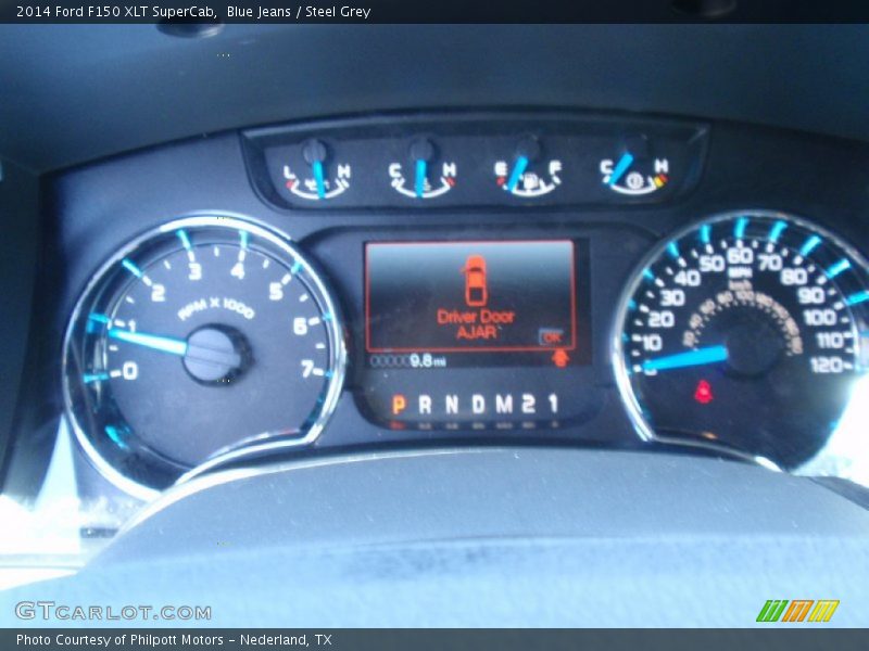 Blue Jeans / Steel Grey 2014 Ford F150 XLT SuperCab
