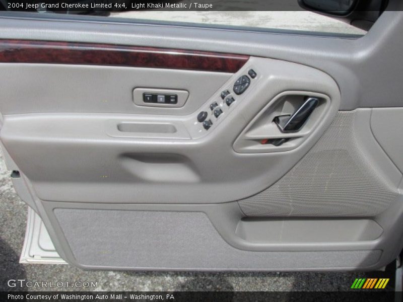 Light Khaki Metallic / Taupe 2004 Jeep Grand Cherokee Limited 4x4