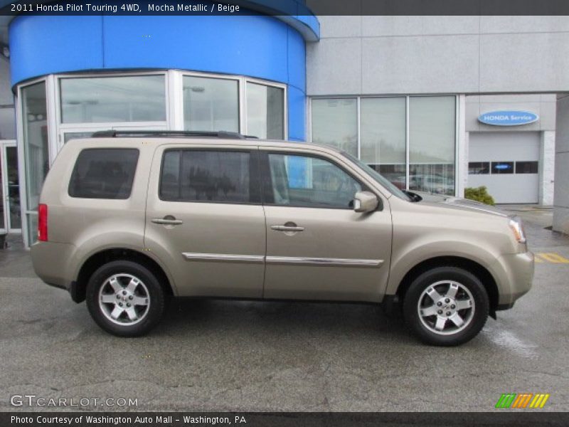 Mocha Metallic / Beige 2011 Honda Pilot Touring 4WD