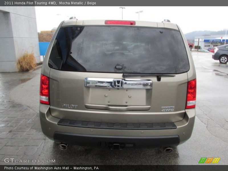 Mocha Metallic / Beige 2011 Honda Pilot Touring 4WD