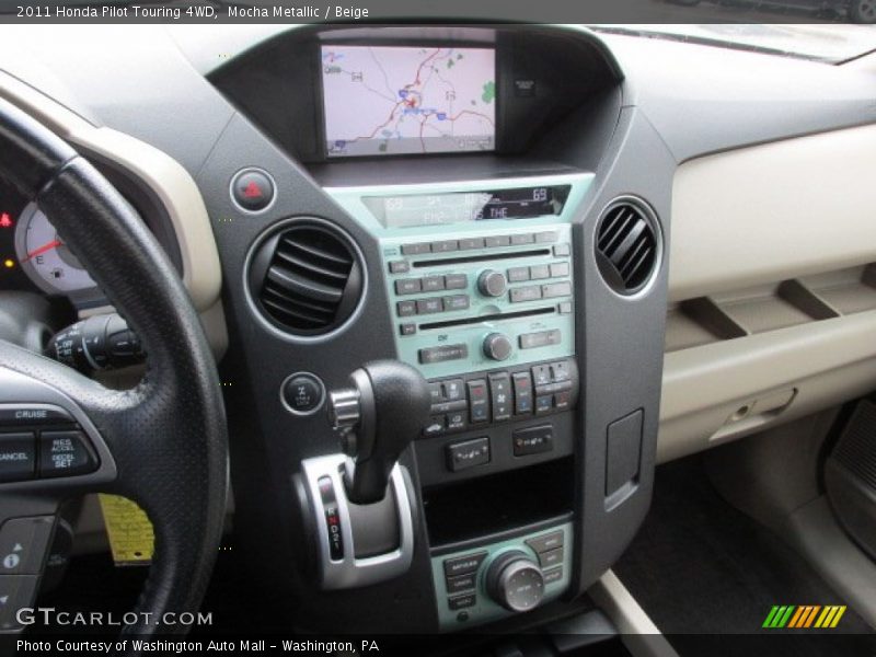 Mocha Metallic / Beige 2011 Honda Pilot Touring 4WD