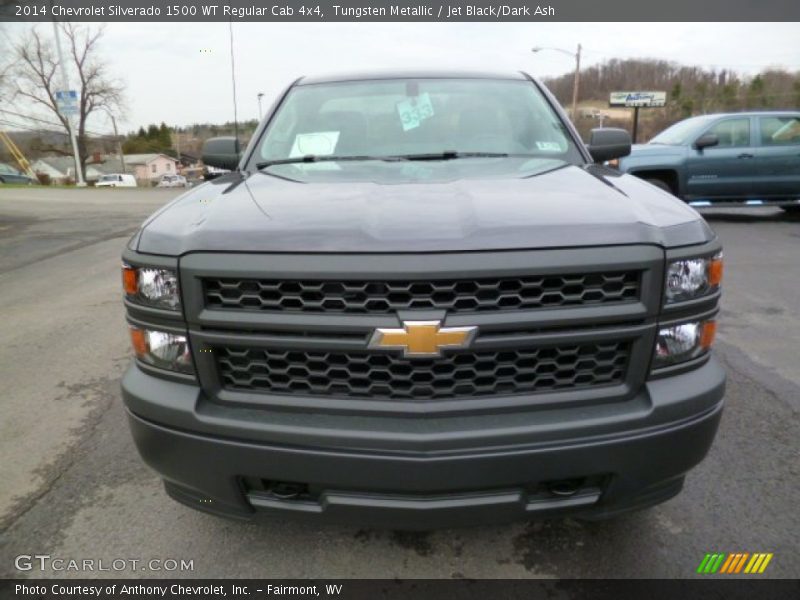 Tungsten Metallic / Jet Black/Dark Ash 2014 Chevrolet Silverado 1500 WT Regular Cab 4x4