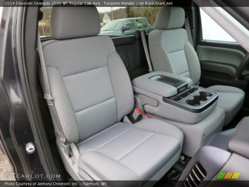 Tungsten Metallic / Jet Black/Dark Ash 2014 Chevrolet Silverado 1500 WT Regular Cab 4x4