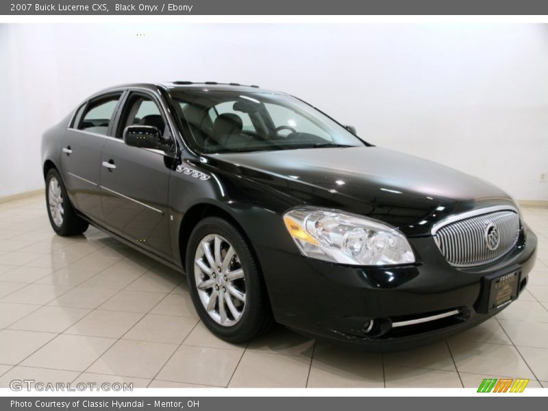 Black Onyx / Ebony 2007 Buick Lucerne CXS