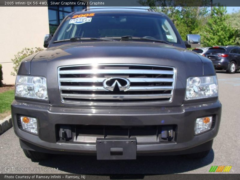Silver Graphite Gray / Graphite 2005 Infiniti QX 56 4WD