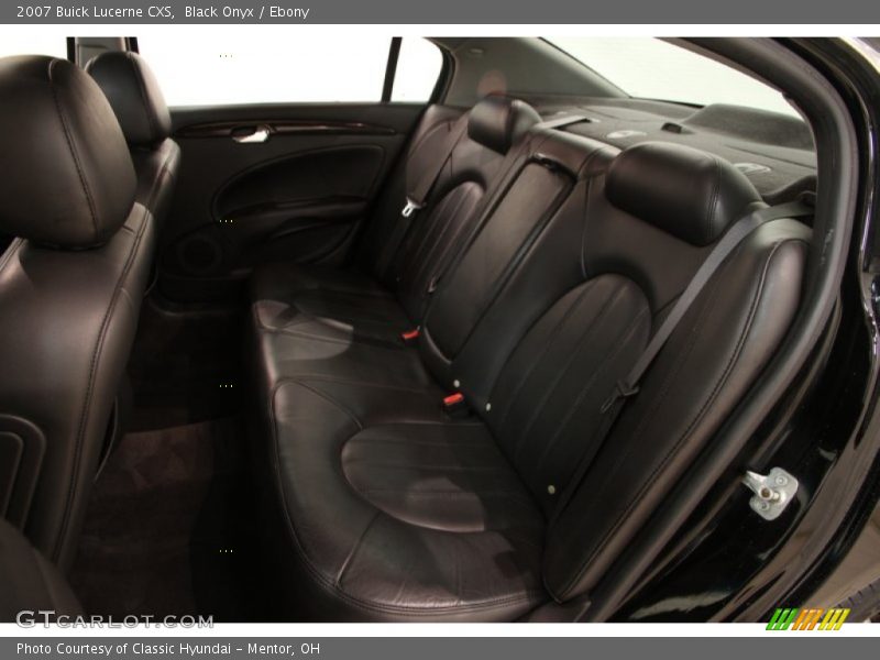Black Onyx / Ebony 2007 Buick Lucerne CXS