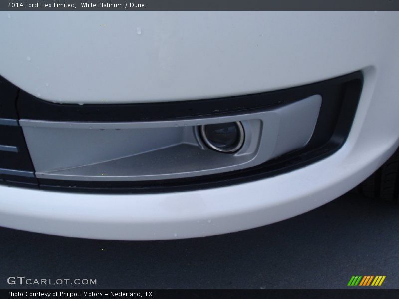 White Platinum / Dune 2014 Ford Flex Limited
