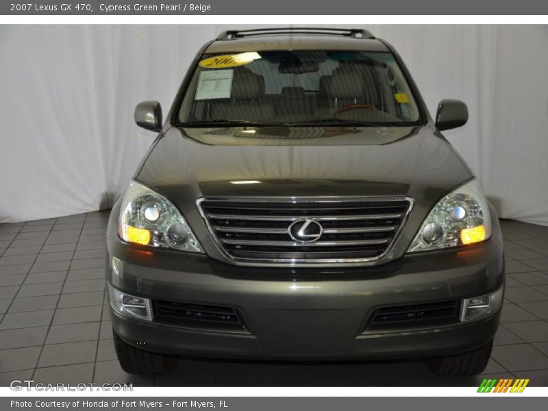 Cypress Green Pearl / Beige 2007 Lexus GX 470