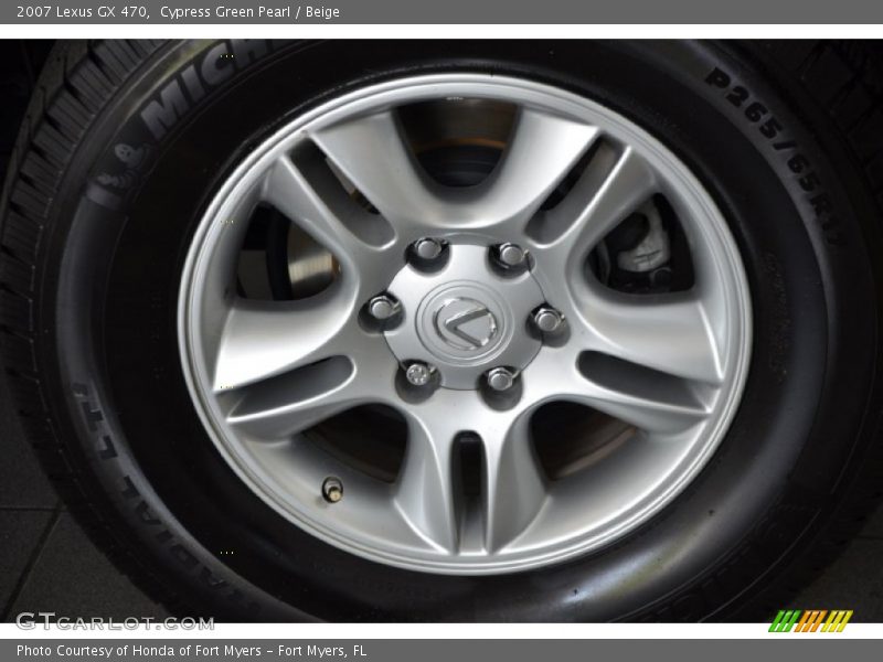 Cypress Green Pearl / Beige 2007 Lexus GX 470