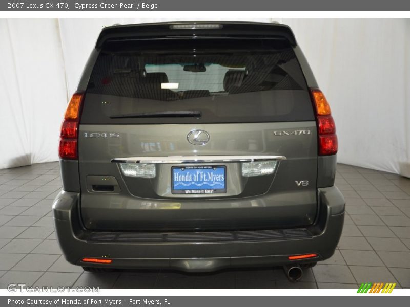 Cypress Green Pearl / Beige 2007 Lexus GX 470
