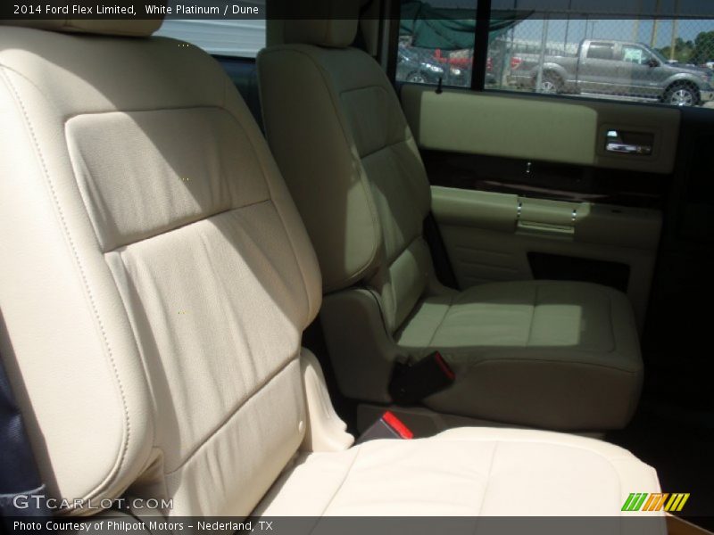 White Platinum / Dune 2014 Ford Flex Limited