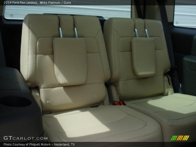 White Platinum / Dune 2014 Ford Flex Limited
