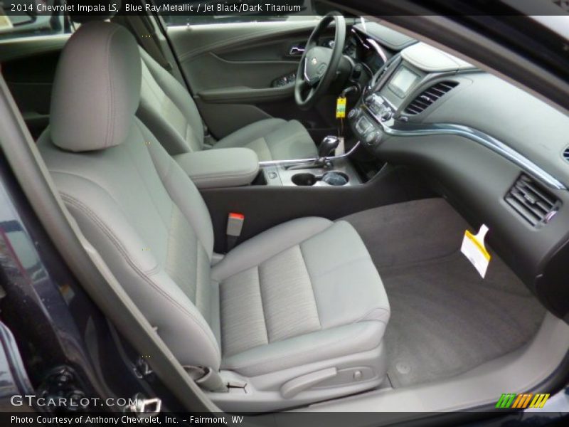 Blue Ray Metallic / Jet Black/Dark Titanium 2014 Chevrolet Impala LS