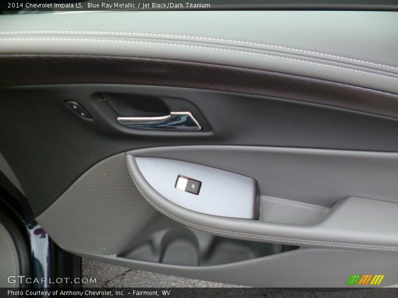 Blue Ray Metallic / Jet Black/Dark Titanium 2014 Chevrolet Impala LS