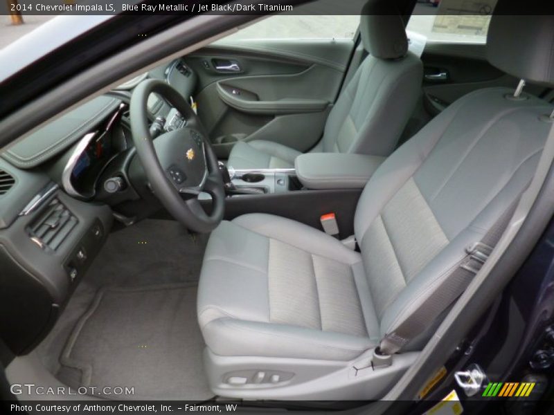 Blue Ray Metallic / Jet Black/Dark Titanium 2014 Chevrolet Impala LS