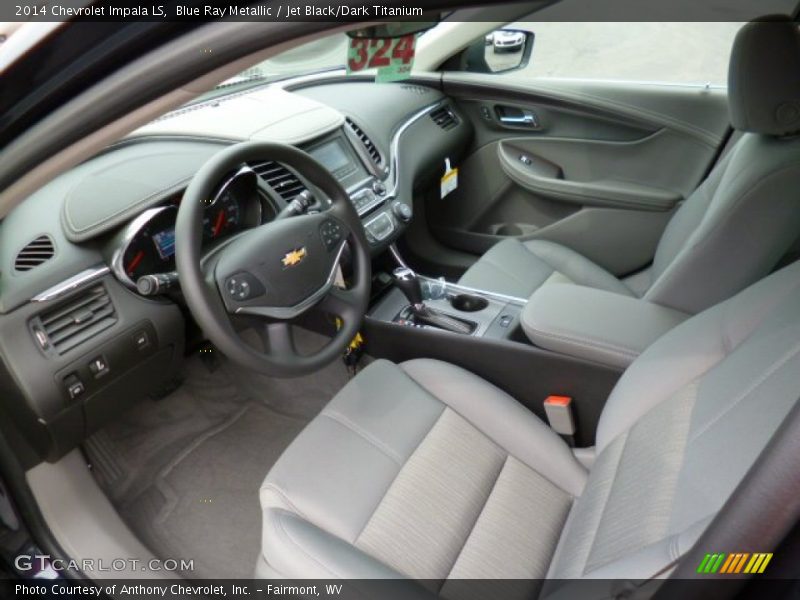 Blue Ray Metallic / Jet Black/Dark Titanium 2014 Chevrolet Impala LS