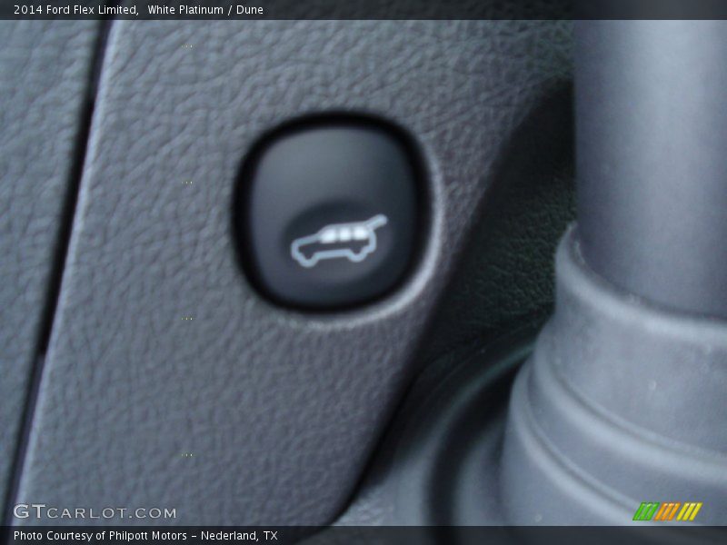 White Platinum / Dune 2014 Ford Flex Limited