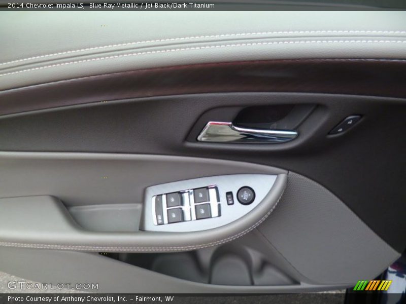 Blue Ray Metallic / Jet Black/Dark Titanium 2014 Chevrolet Impala LS