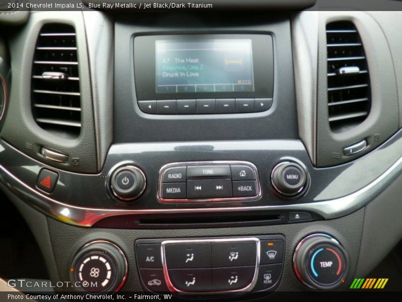 Blue Ray Metallic / Jet Black/Dark Titanium 2014 Chevrolet Impala LS