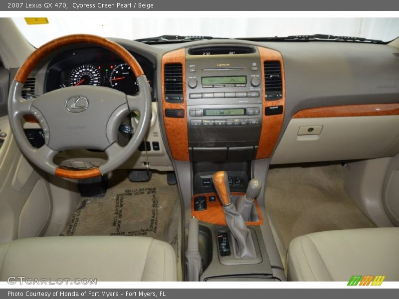Cypress Green Pearl / Beige 2007 Lexus GX 470