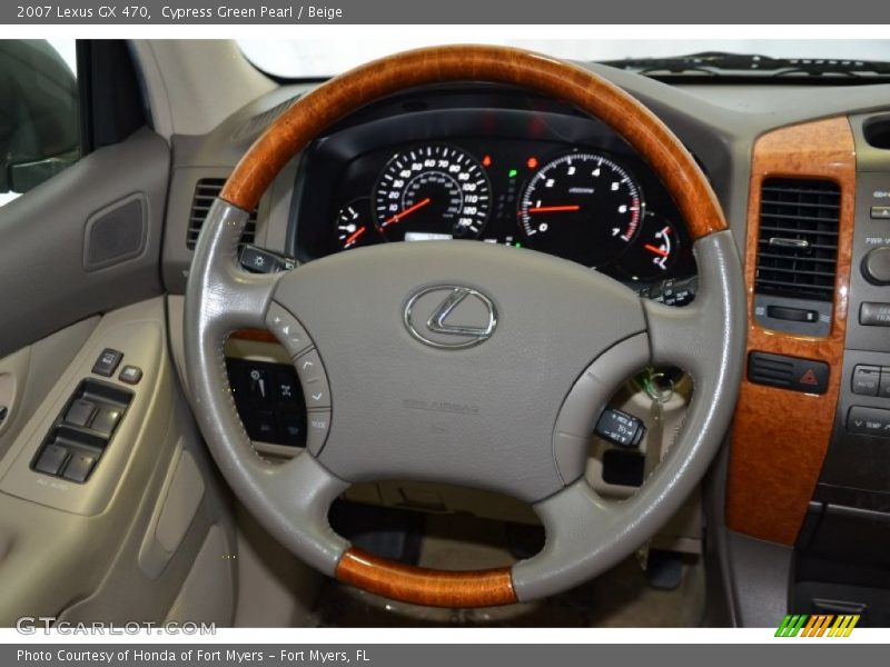 Cypress Green Pearl / Beige 2007 Lexus GX 470