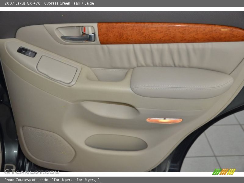 Cypress Green Pearl / Beige 2007 Lexus GX 470