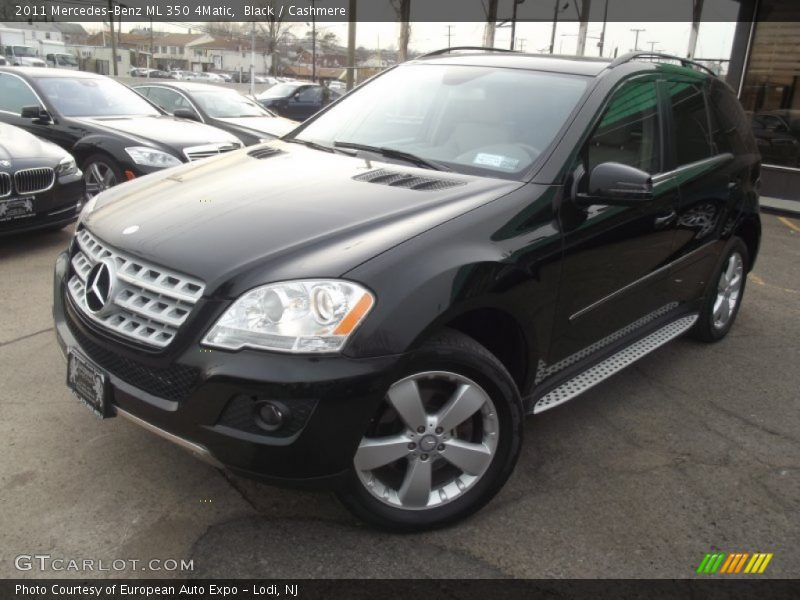 Black / Cashmere 2011 Mercedes-Benz ML 350 4Matic