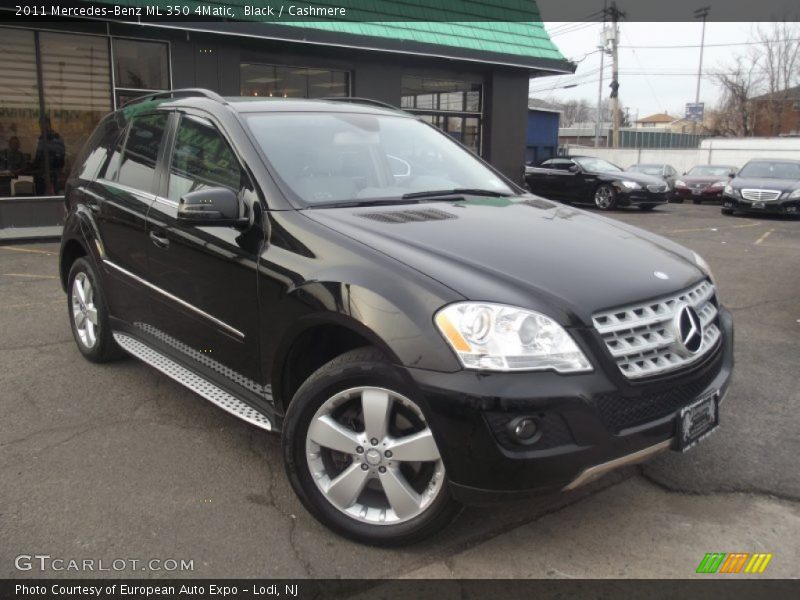 Black / Cashmere 2011 Mercedes-Benz ML 350 4Matic