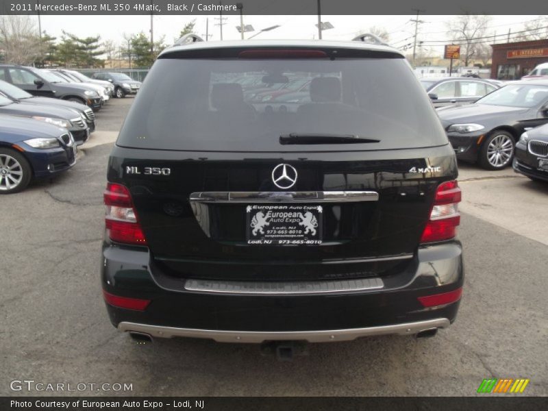 Black / Cashmere 2011 Mercedes-Benz ML 350 4Matic