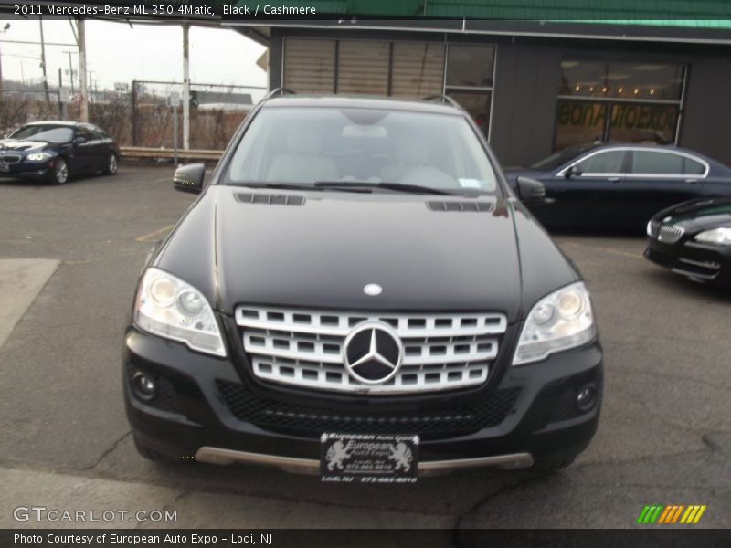 Black / Cashmere 2011 Mercedes-Benz ML 350 4Matic