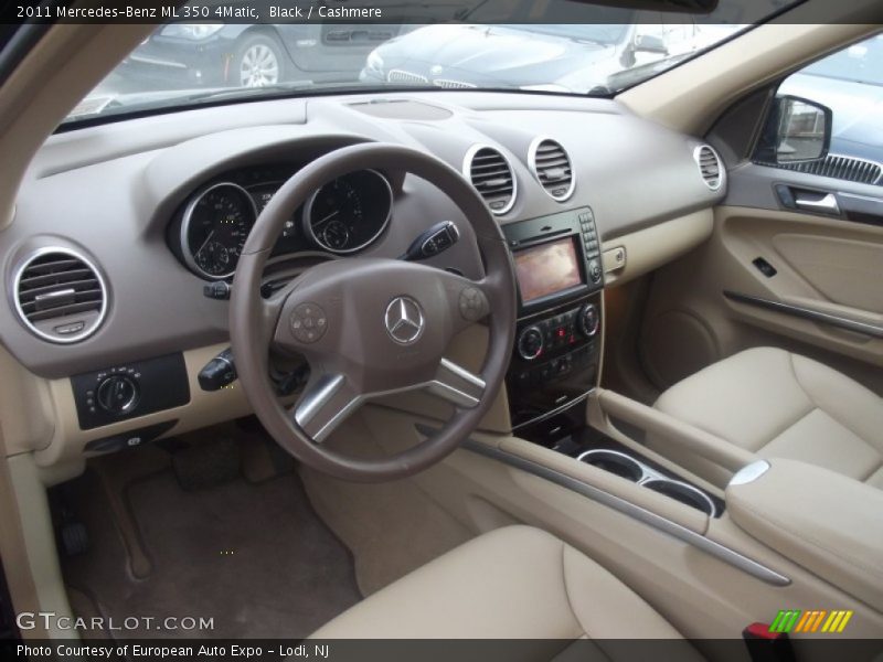 Black / Cashmere 2011 Mercedes-Benz ML 350 4Matic