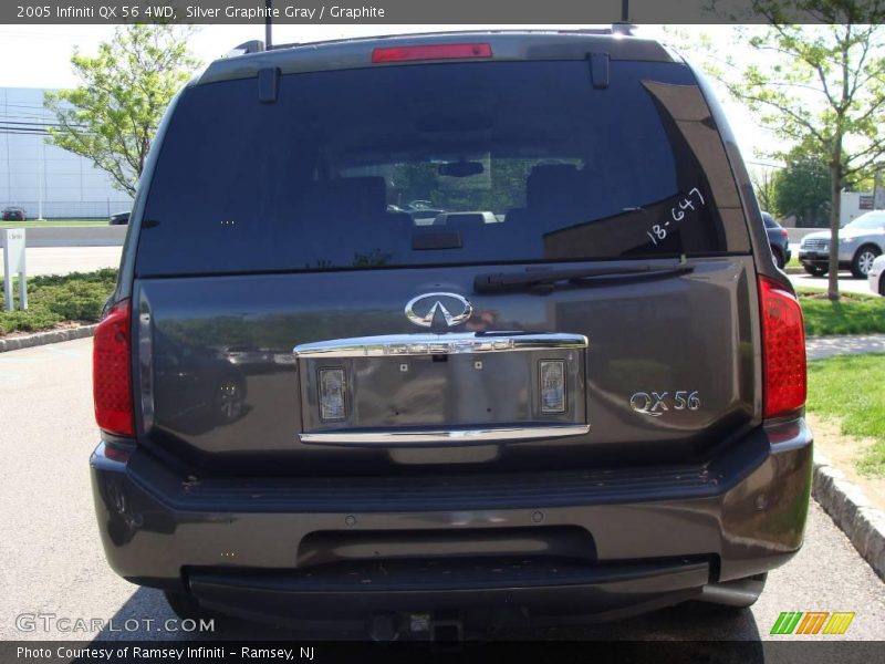 Silver Graphite Gray / Graphite 2005 Infiniti QX 56 4WD