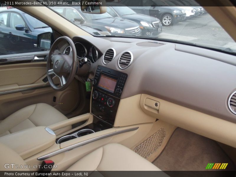 Black / Cashmere 2011 Mercedes-Benz ML 350 4Matic