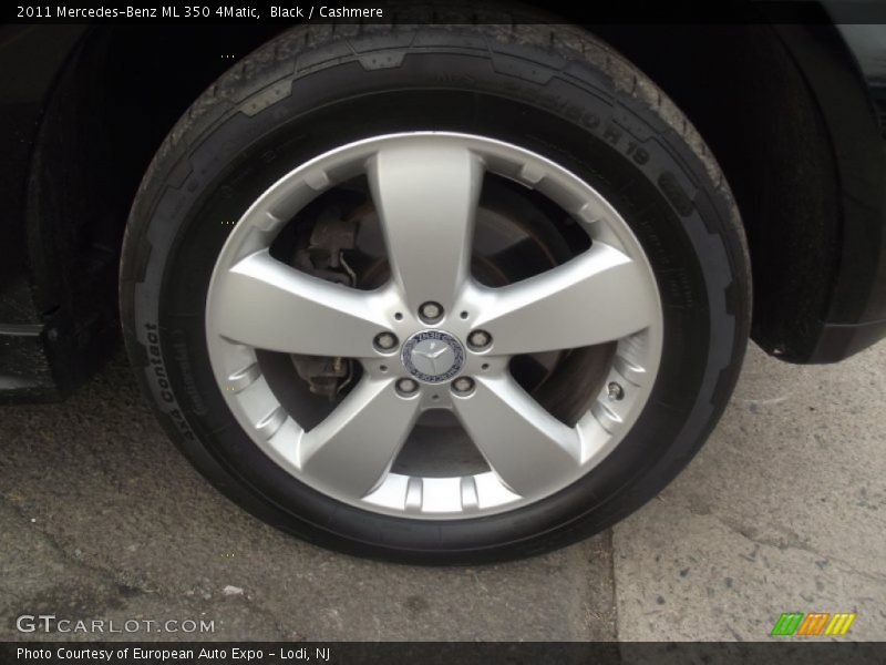 Black / Cashmere 2011 Mercedes-Benz ML 350 4Matic