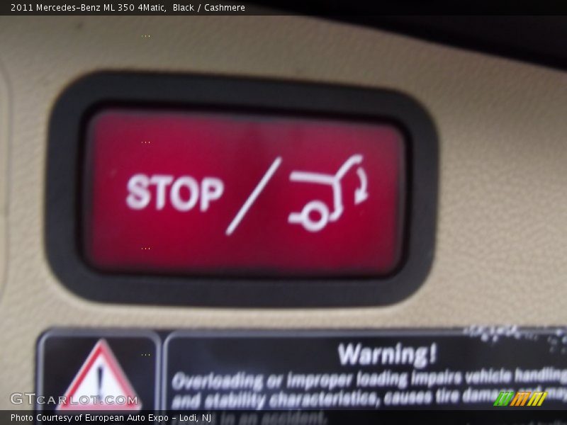 Black / Cashmere 2011 Mercedes-Benz ML 350 4Matic