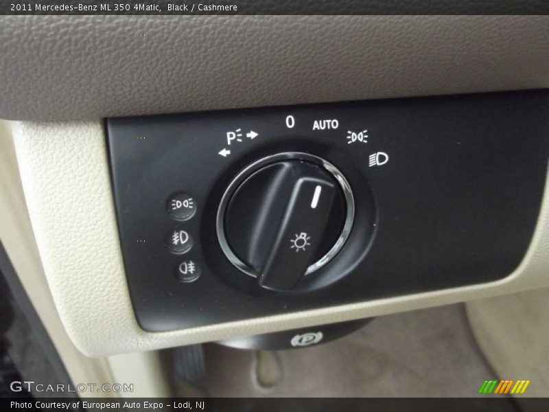 Black / Cashmere 2011 Mercedes-Benz ML 350 4Matic