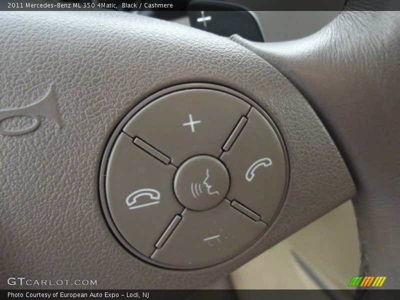 Black / Cashmere 2011 Mercedes-Benz ML 350 4Matic
