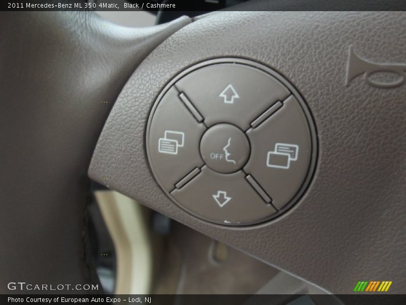 Black / Cashmere 2011 Mercedes-Benz ML 350 4Matic