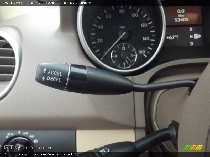 Black / Cashmere 2011 Mercedes-Benz ML 350 4Matic