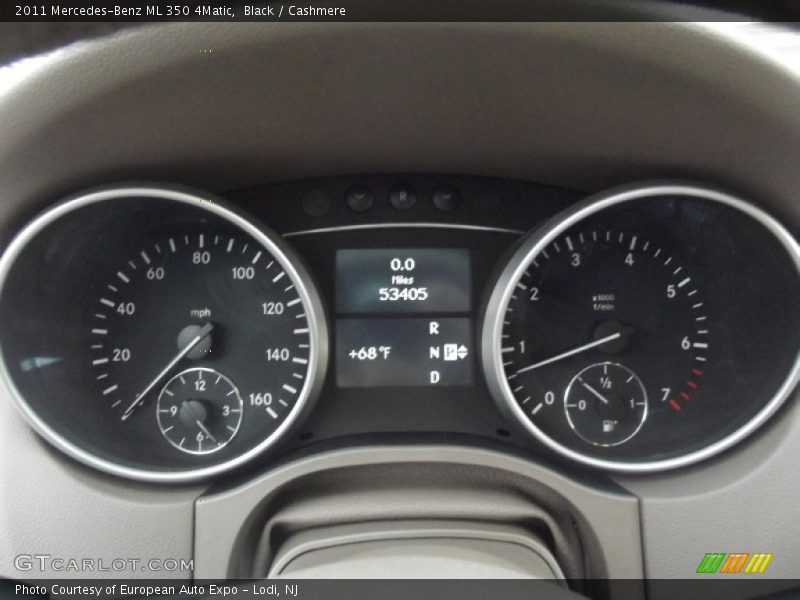 Black / Cashmere 2011 Mercedes-Benz ML 350 4Matic