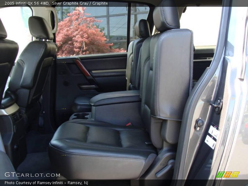 Silver Graphite Gray / Graphite 2005 Infiniti QX 56 4WD