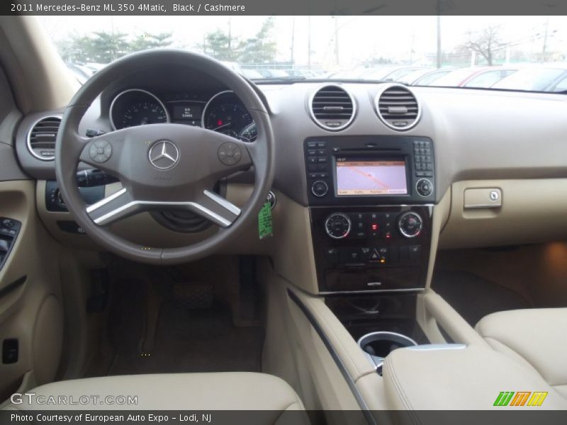 Black / Cashmere 2011 Mercedes-Benz ML 350 4Matic