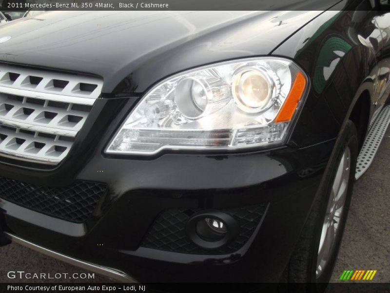 Black / Cashmere 2011 Mercedes-Benz ML 350 4Matic