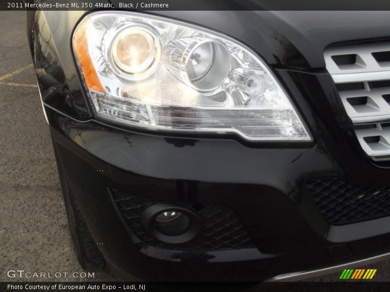 Black / Cashmere 2011 Mercedes-Benz ML 350 4Matic