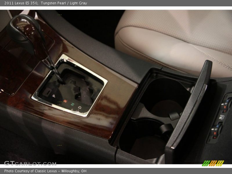 Tungsten Pearl / Light Gray 2011 Lexus ES 350